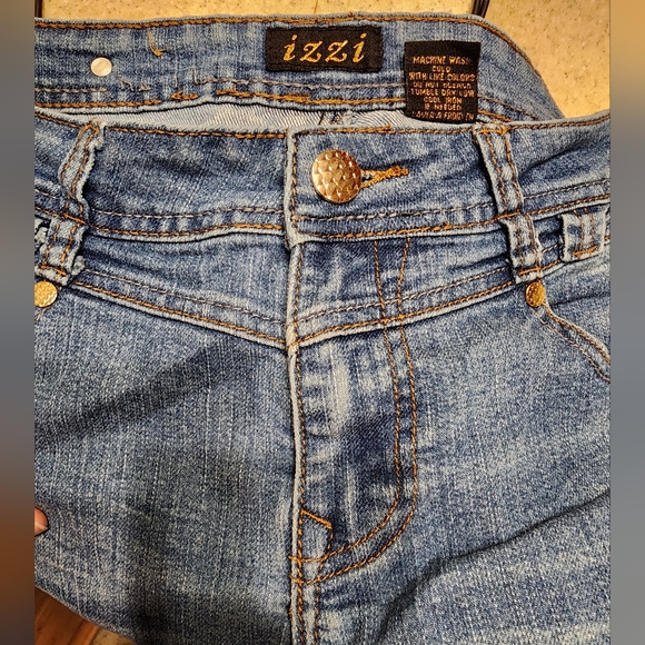 Izzi Embroidered Heart Jeans, Size 11 - Picture 6 of 10